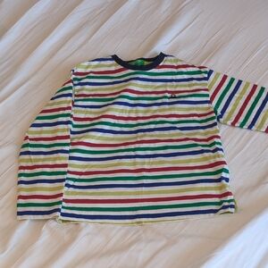 United Colors Of Benetton Multicolor Striped Long Sleeve Tee